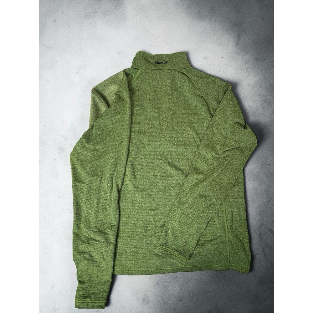 Marker Base Layer 1/4 Zip Pullover, Green Unisex … - image 5